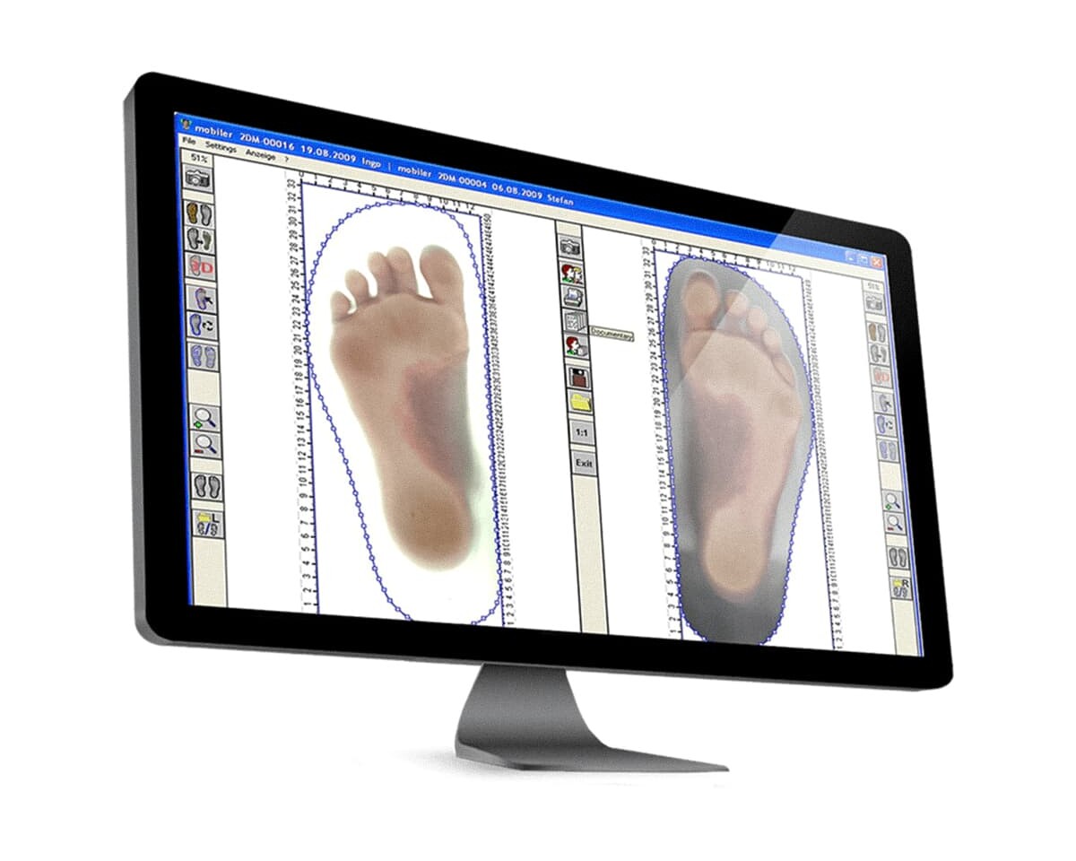 Podo-Scanner Paroscan 2D